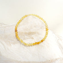 Yellow Opal Crystal Bracelet - 4mm