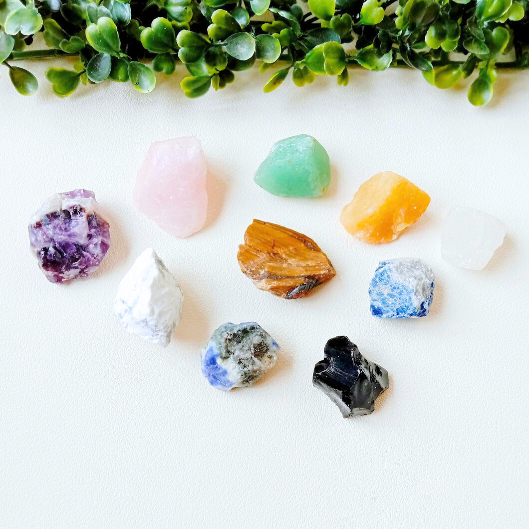Beginner's Crystal Set - 10 Raw Crystal Set
