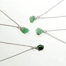 Free-form Green Aventurine Necklace