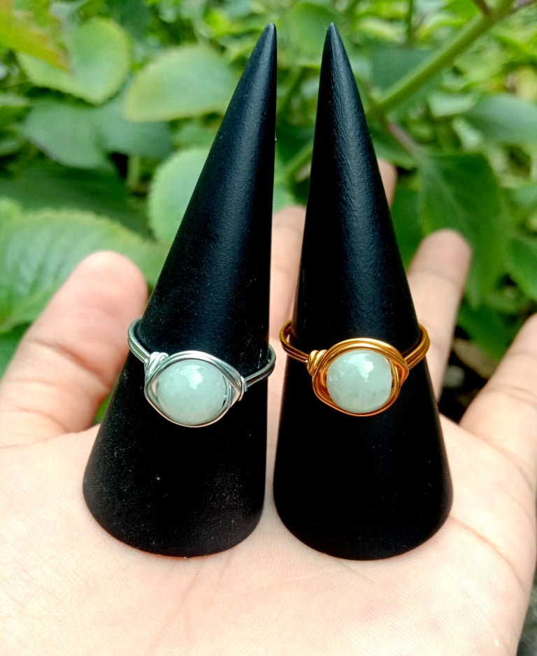 Simple Ring - Burmese Jade