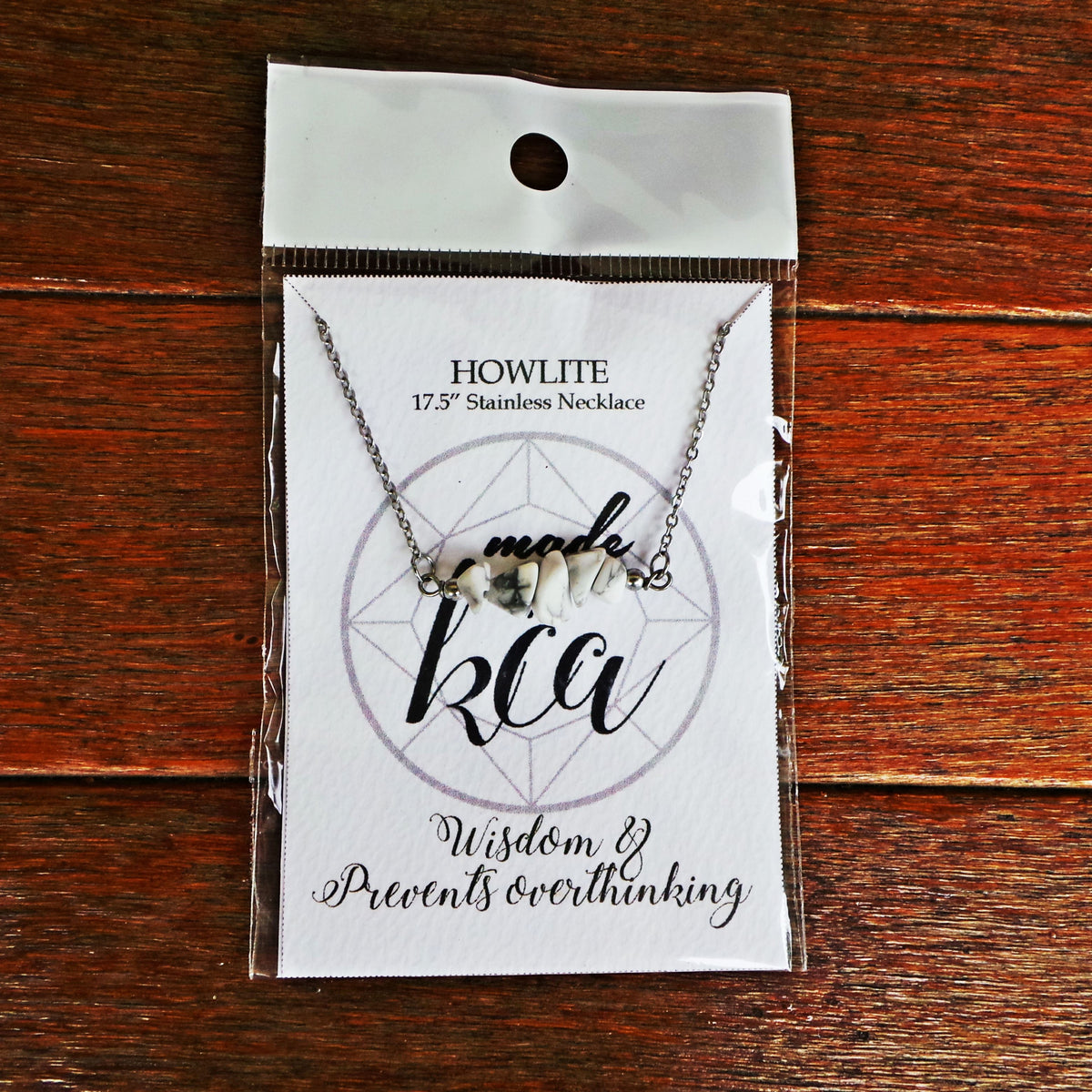 Gemstone Bar - Howlite