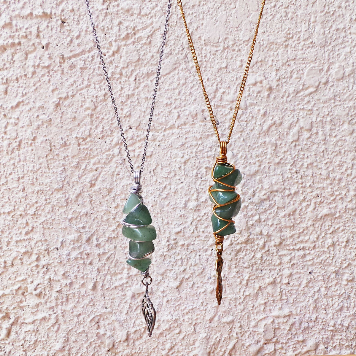 Fae Necklace - Green Aventurine