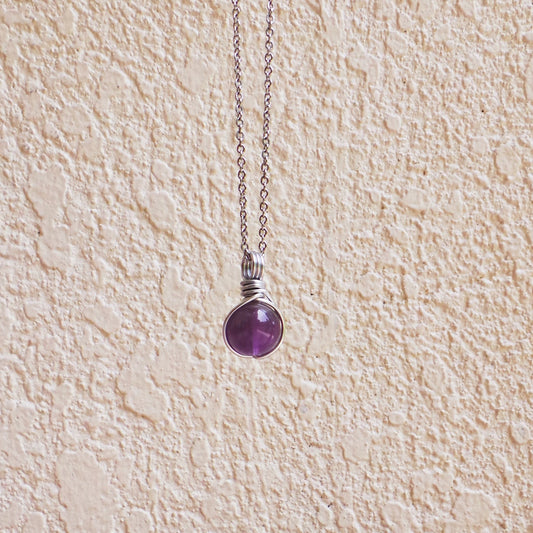 Dew Necklace - Amethyst