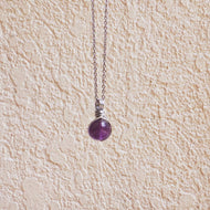Dew Necklace - Amethyst