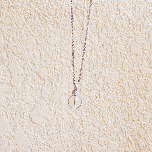 Dew Necklace - Clear Quartz