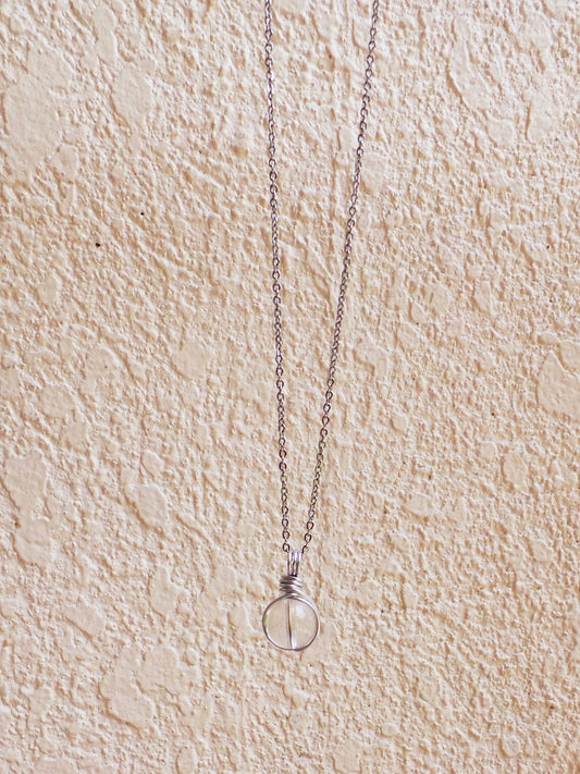Dew Necklace - Clear Quartz