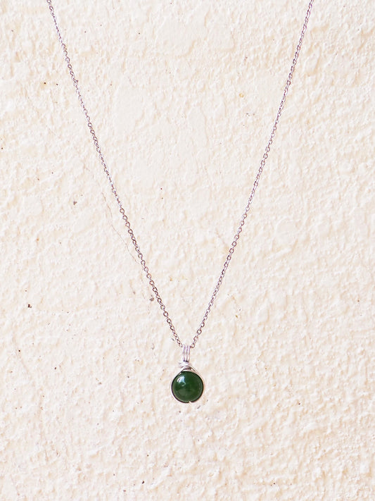 Dew Necklace - Green Aventurine
