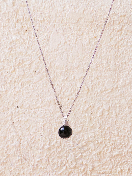 Dew Necklace - Onyx