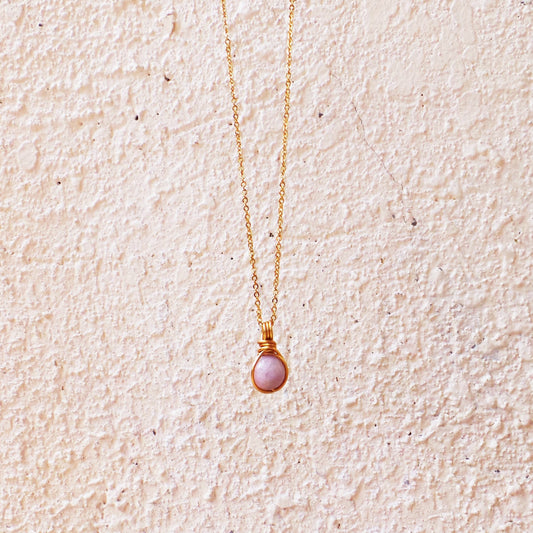 Dew Necklace - Kunzite
