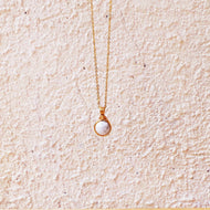 Dew Necklace - Howlite