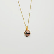 Dew Necklace - Rhodonite