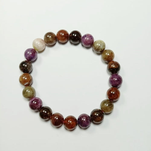Watermelon Tourmaline High Grade Bracelet