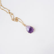 Pendant Series - Andrea Necklace Amethyst