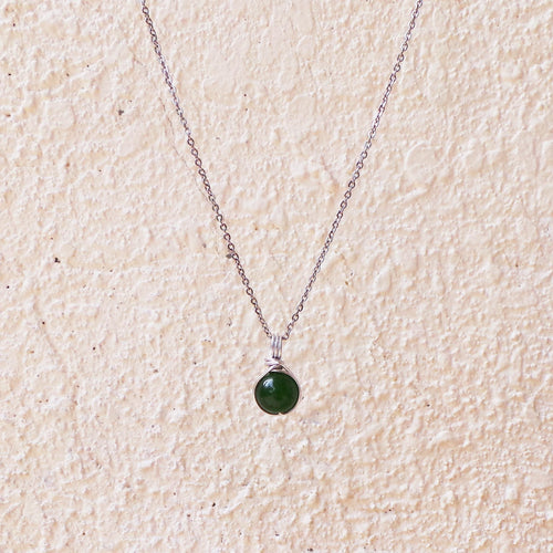 Dew Necklace - Green Aventurine