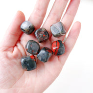 African Bloodstone Tumbled Crystal