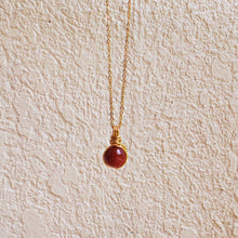 Dew Necklace - Carnelian