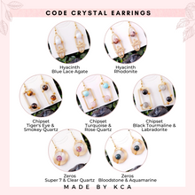 Code Crystal Earrings