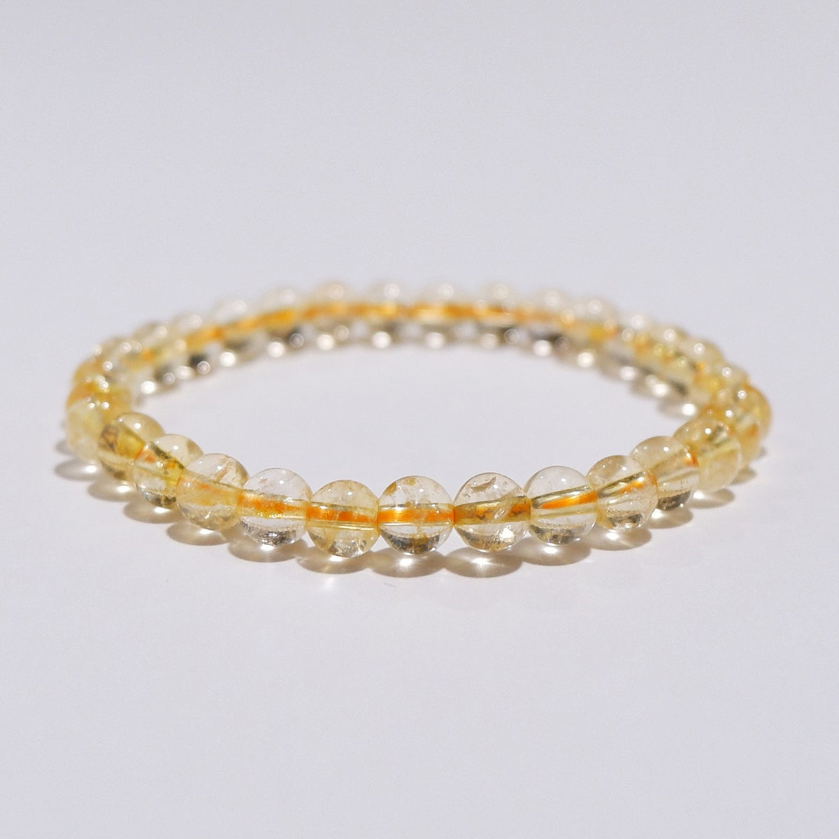Citrine Yellow Quartz Bracelet