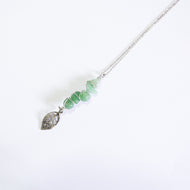 Fae Necklace - Green Aventurine