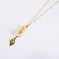 Fae Necklace - Citrine Yellow Quartz