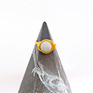 Simple Ring - Aquamarine