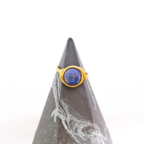 Simple Ring - Lapis Lazuli