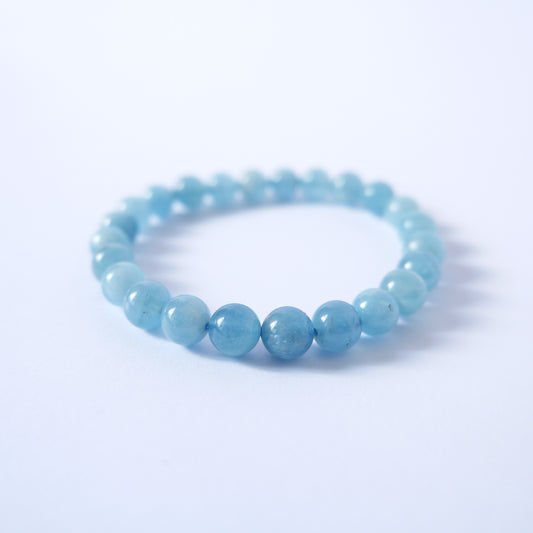 Aquamarine Crystal Bracelet