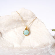 Dew Necklace - Amazonite