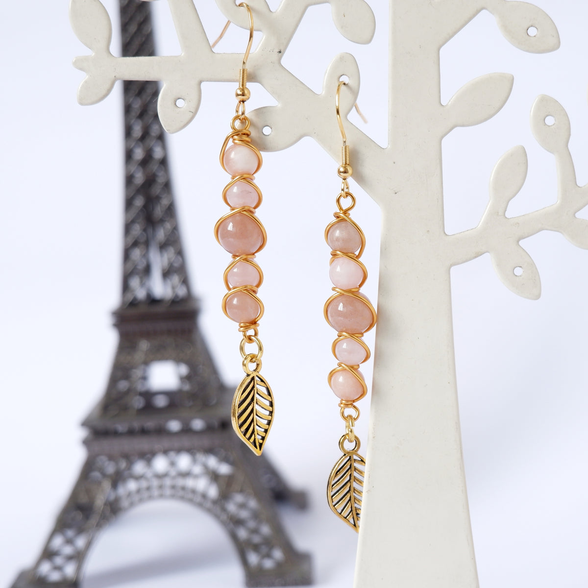 Wand Crystal Earrings
