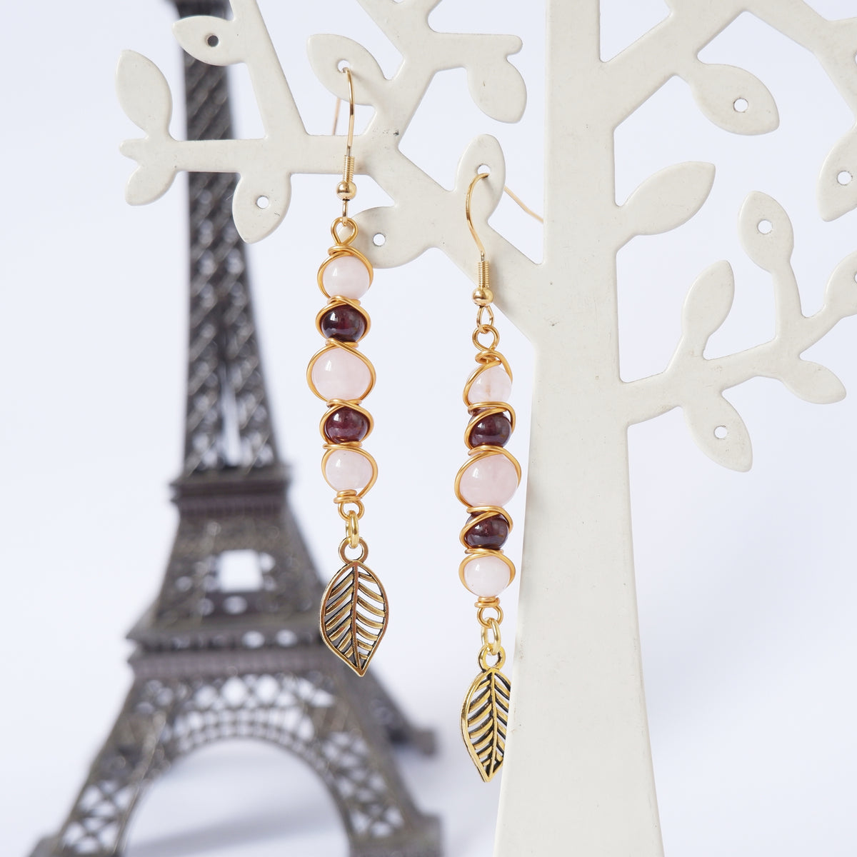 Wand Crystal Earrings
