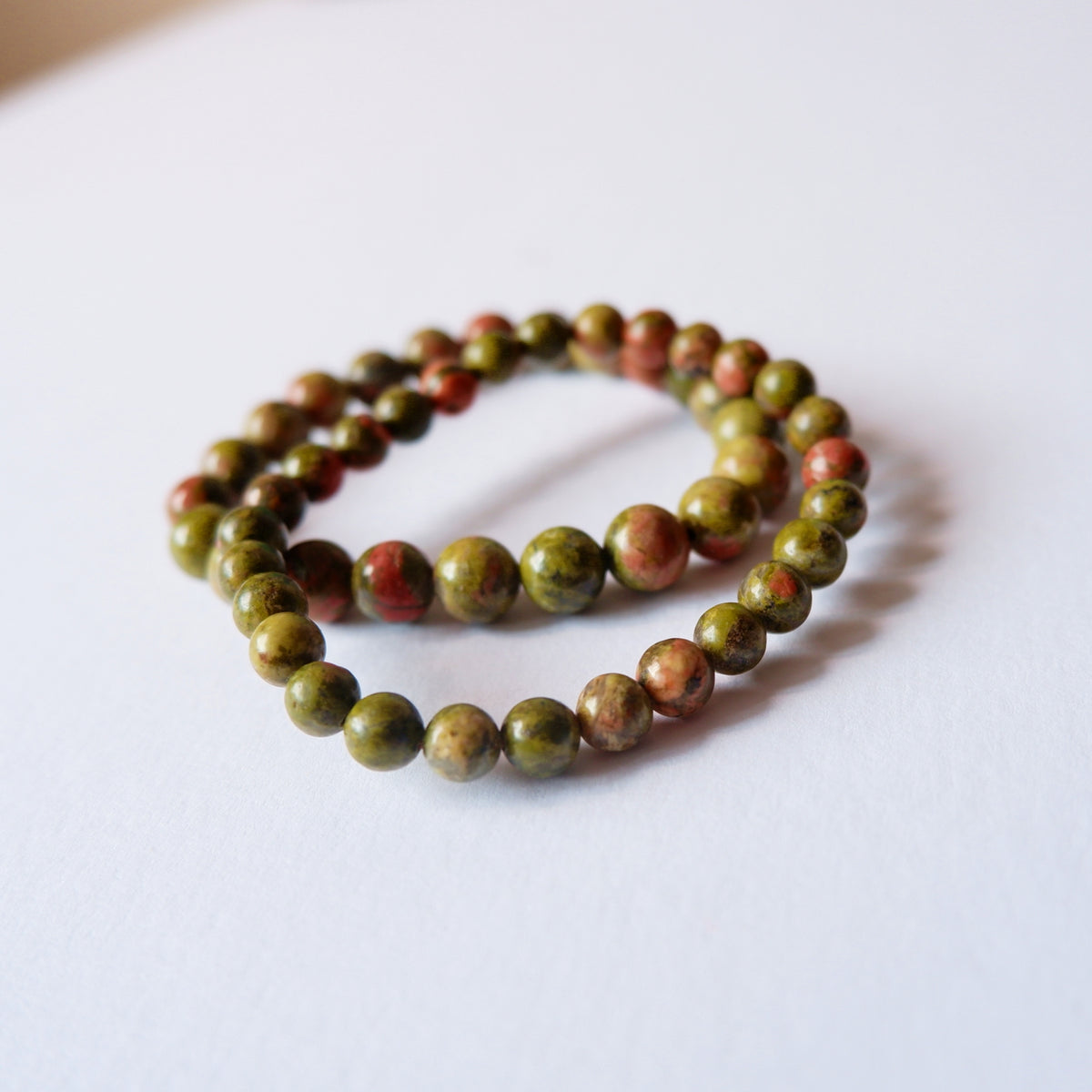 Unakite Crystal Bracelet