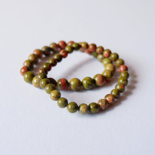 Unakite Crystal Bracelet