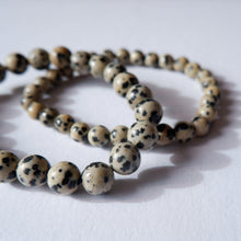 Dalmatian Stone Crystal Bracelet