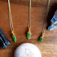 Jade Dainty Shard Free-form Necklace