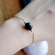 Elizabeth Bracelet - Black Tourmaline