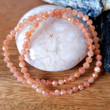 Russian Sunstone Crystal Bracelet - High Grade