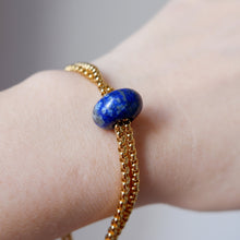 Labradorite and Lapis Lazuli Ara Bracelets