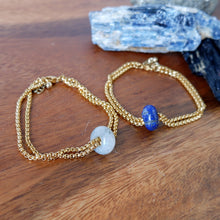 Labradorite and Lapis Lazuli Ara Bracelets