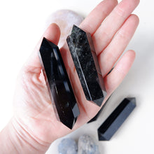 Black Obsidian Double Terminated Crystals