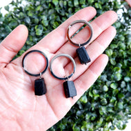 Black Tourmaline Keychain