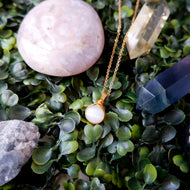 Dew Necklace - Selenite