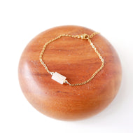 Diana Tube Bracelet - Moonstone