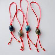 Moss Agate Door or Drawer Ornament