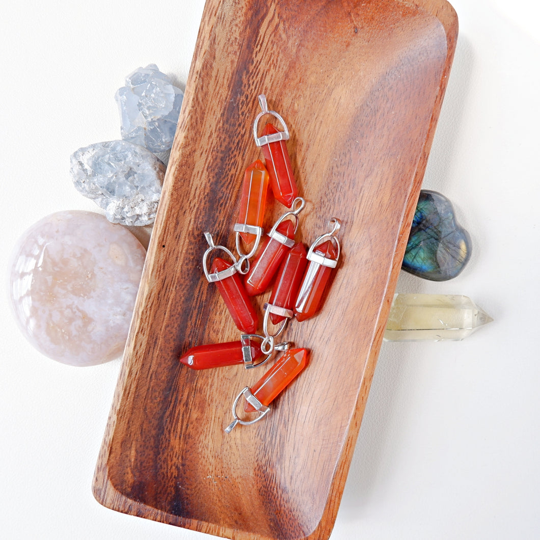 Double Terminated Necklace - 24inches