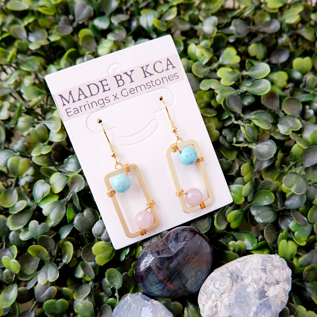 Code Crystal Earrings