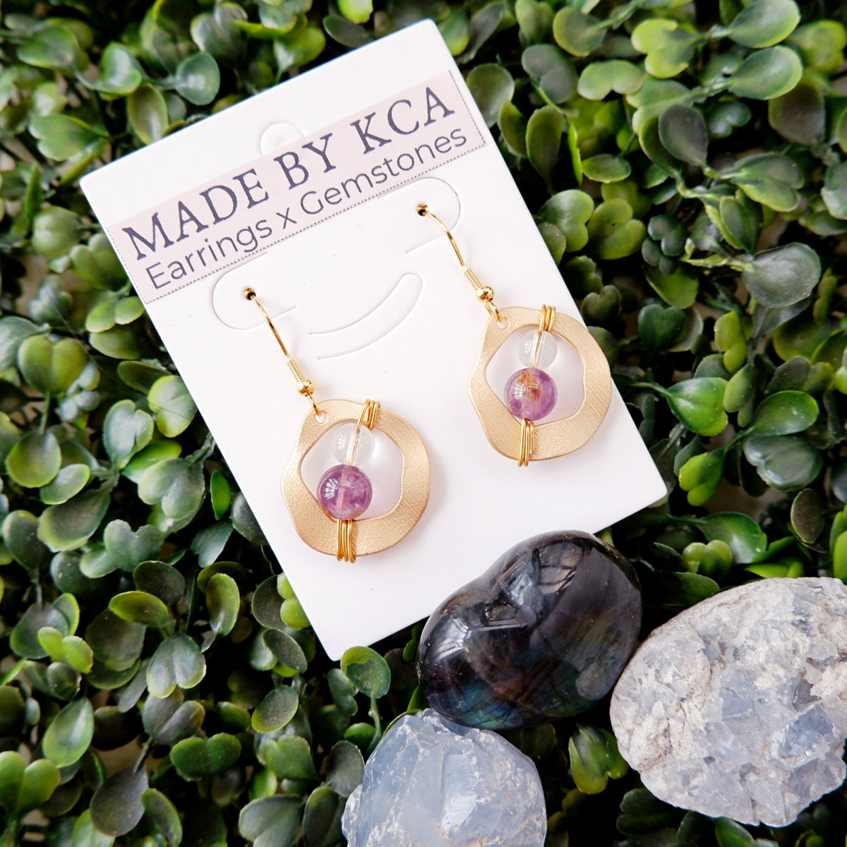 Code Crystal Earrings