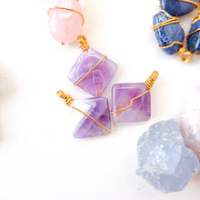[SALE] Vibrant Color with Damages Crystal Necklaces