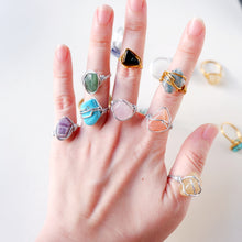 Free-form Crystal Rings