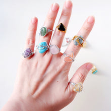 Free-form Crystal Rings