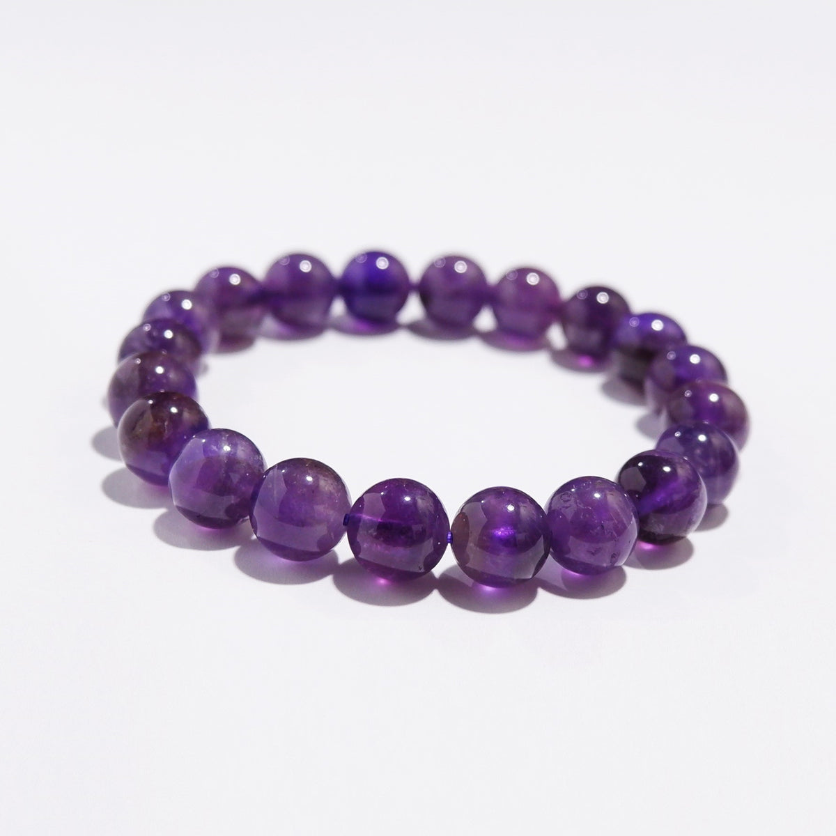 Handmade Amethyst Crystal Bracelet for Calm & Clarity